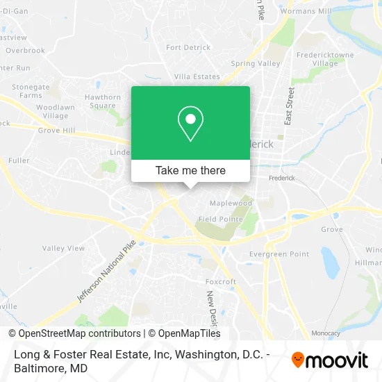 Long & Foster Real Estate, Inc map