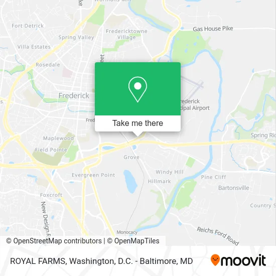 ROYAL FARMS map