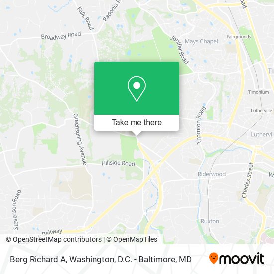 Berg Richard A map