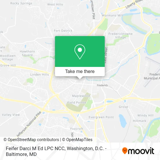 Feifer Darci M Ed LPC NCC map