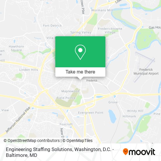 Engineering Staffing Solutions map