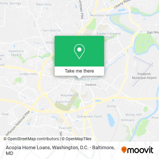 Acopia Home Loans map