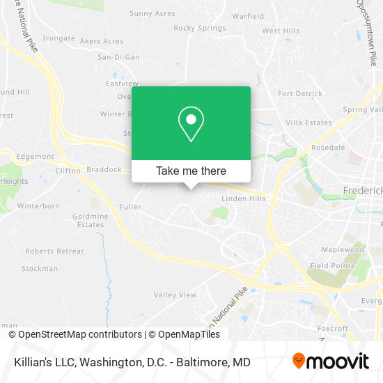 Killian's LLC map