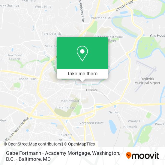 Mapa de Gabe Fortmann - Academy Mortgage