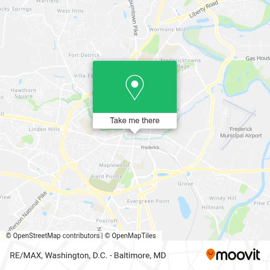 RE/MAX map