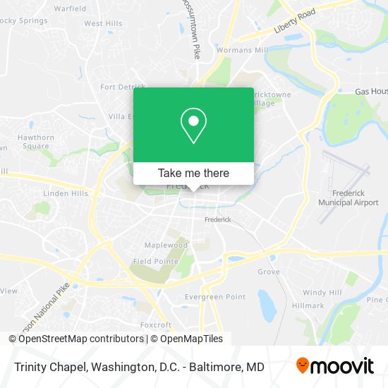 Trinity Chapel map