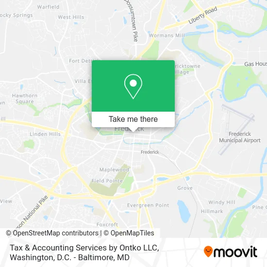 Tax & Accounting Services by Ontko LLC map