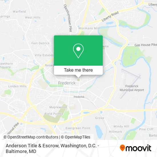 Mapa de Anderson Title & Escrow