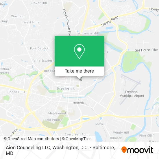 Mapa de Aion Counseling LLC