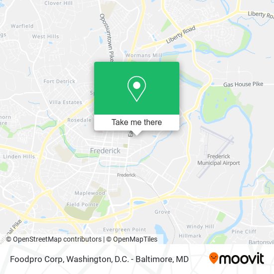 Foodpro Corp map