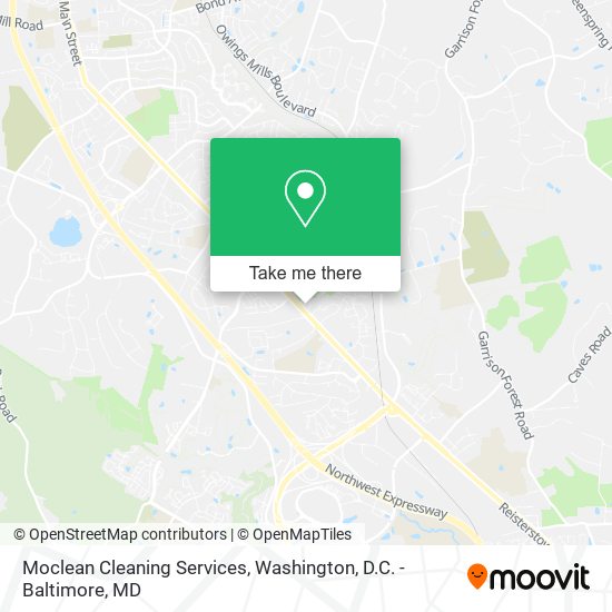 Moclean Cleaning Services map