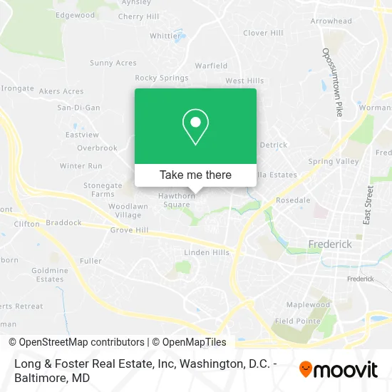 Long & Foster Real Estate, Inc map