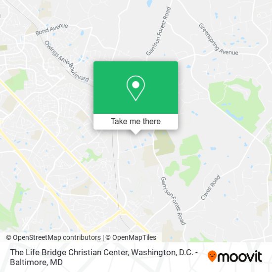 The Life Bridge Christian Center map