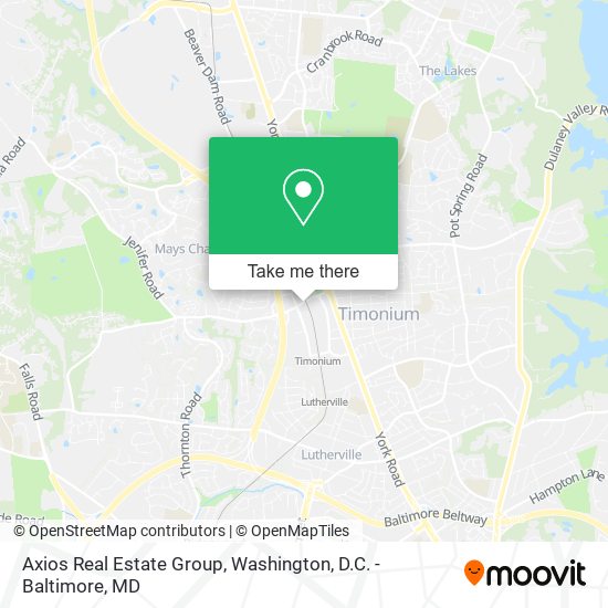 Axios Real Estate Group map