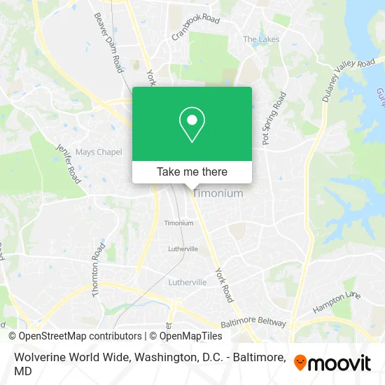 Wolverine World Wide map