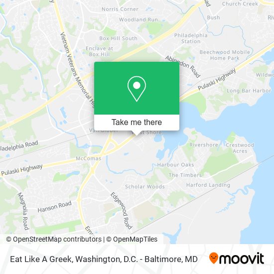 Mapa de Eat Like A Greek