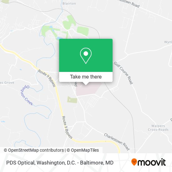 Mapa de PDS Optical