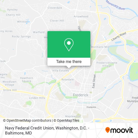 Mapa de Navy Federal Credit Union