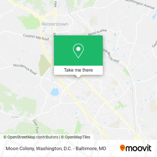 Moon Colony map