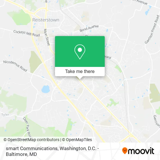 smart Communications map