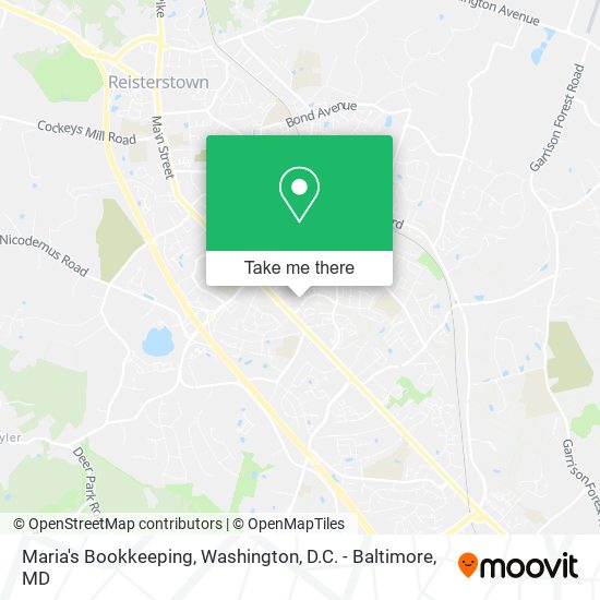 Maria's Bookkeeping map