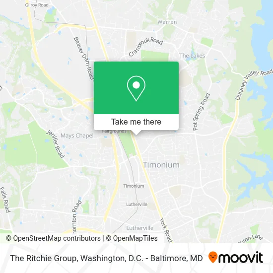 The Ritchie Group map