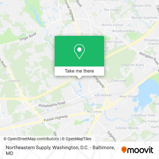 Mapa de Northeastern Supply