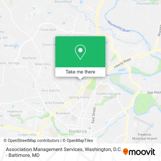 Association Management Services map