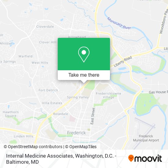 Mapa de Internal Medicine Associates