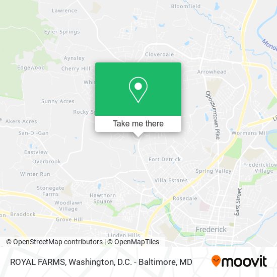 ROYAL FARMS map