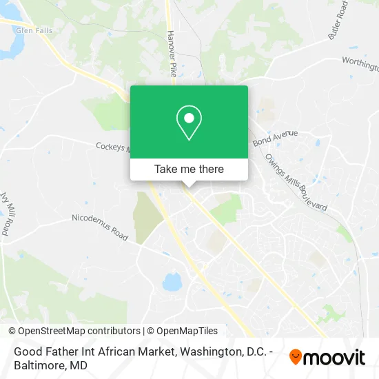 Good Father Int African Market map