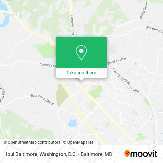 Ipul Baltimore map