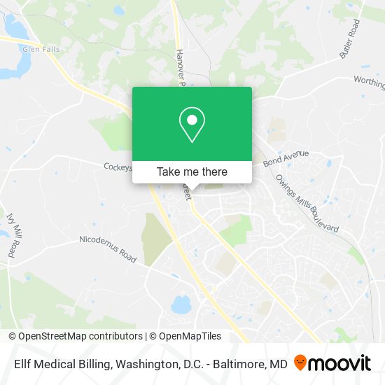 Ellf Medical Billing map