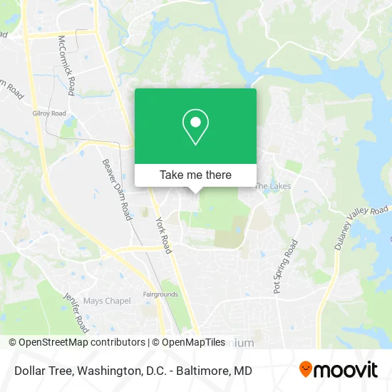 Dollar Tree map