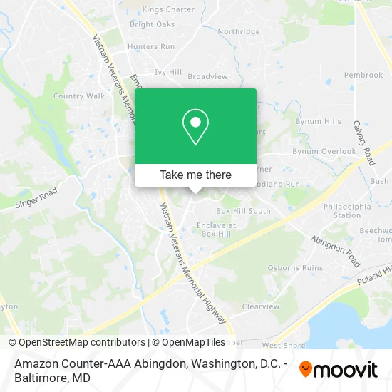 Amazon Counter-AAA Abingdon map