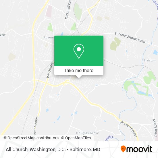All Church map