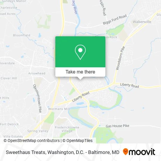 Mapa de Sweethaus Treats