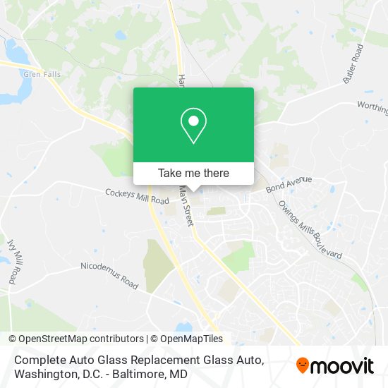 Complete Auto Glass Replacement Glass Auto map