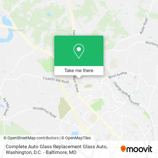 Complete Auto Glass Replacement Glass Auto map