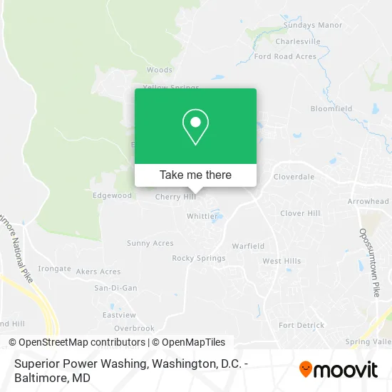 Mapa de Superior Power Washing