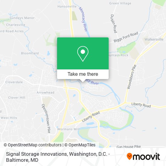 Signal Storage Innovations map
