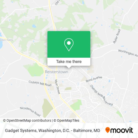 Gadget Systems map