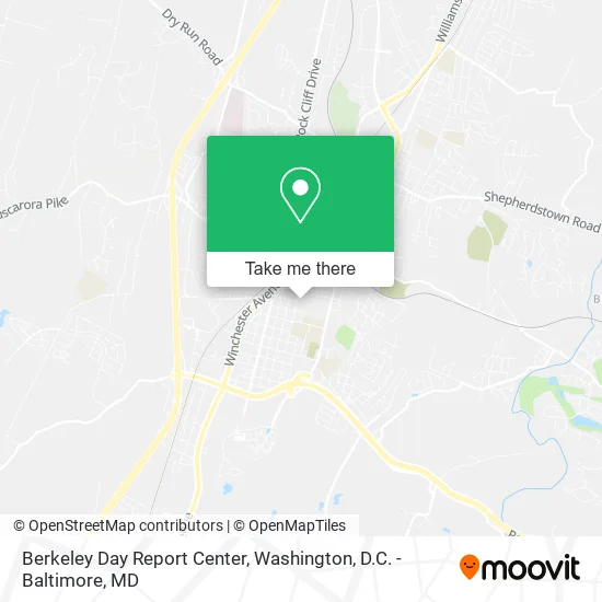 Mapa de Berkeley Day Report Center