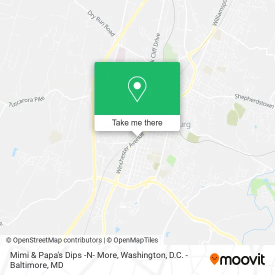 Mapa de Mimi & Papa's Dips -N- More
