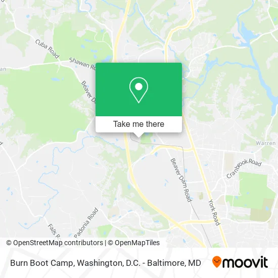 Burn Boot Camp map