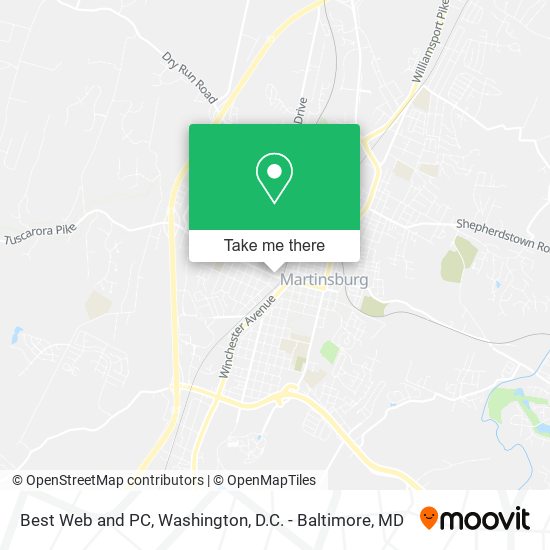 Best Web and PC map