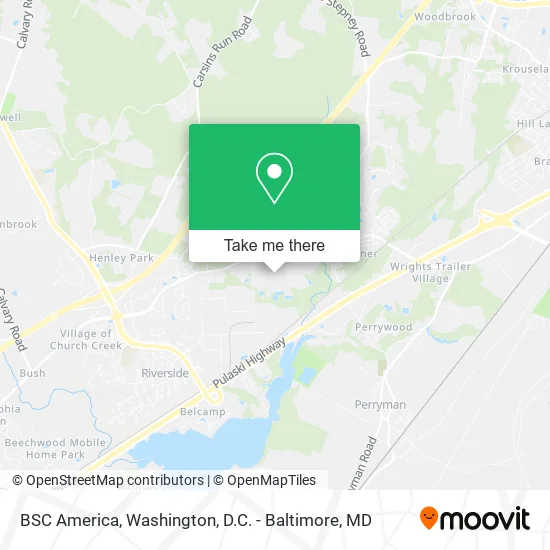 BSC America map