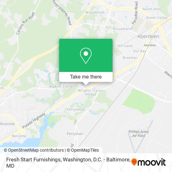 Fresh Start Furnishings map