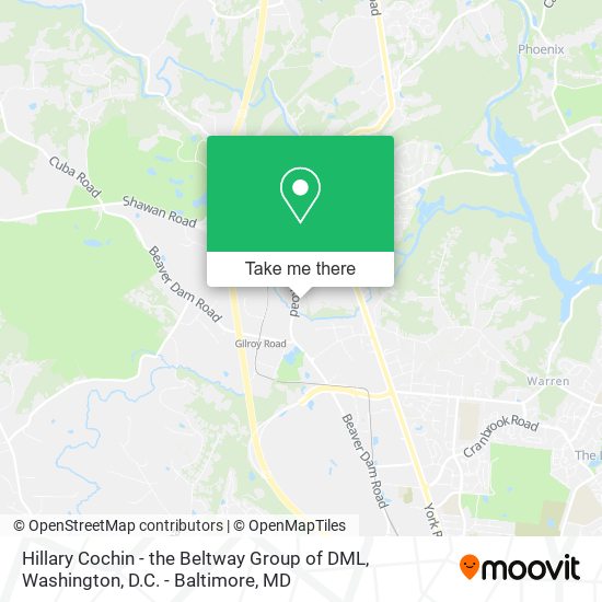 Hillary Cochin - the Beltway Group of DML map
