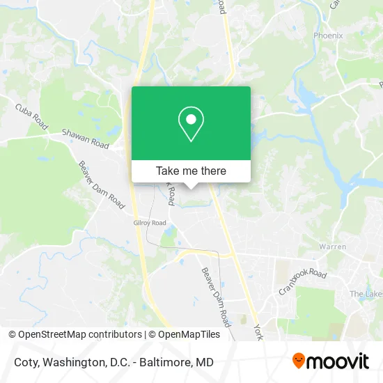 Coty map